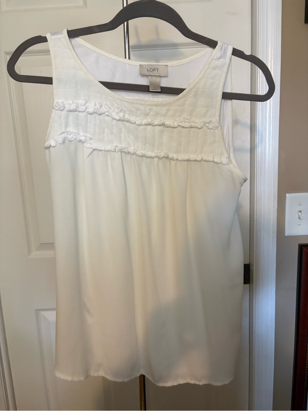 Sheer Ivory Shell